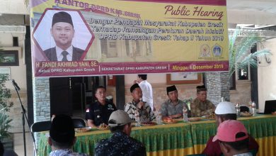 Photo of Ketua DPRD Gresik Fandi Akhmad Yani Gelar Publik Hearing