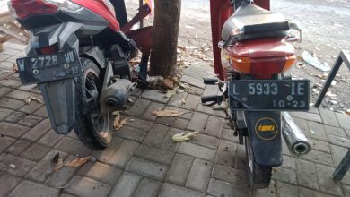 Photo of Laka Antar Sepeda Motor Di Jl   Bringkang, Satu Luka Berat