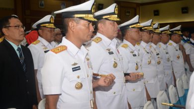 Photo of Komandan  Lantakal V Hadiri Penutupan Pendidikan  Wisuda STTAL