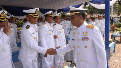 Photo of Aspers Danlantamal V Hadiri Upacara Pelantikan Dan Penyumpahan Siswa Dikmata TNI AL  XXXIX/2 TA 2019