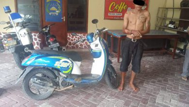 Photo of Pencuri Sepeda Motor Keok Setelah  Ditendang Korban