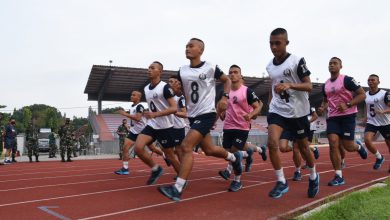 Photo of 24 Taruna AAL Tingkat ll Korps Marinir Jalani Ujian Garjas Semester Genap