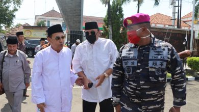 Photo of Lanal Tegal Sambut Habib Lutfi Dalam Safari Ulama, Umaro & TNI- Polri Lawan Covid-19
