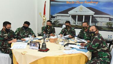 Photo of Tiga Pejabat Utama AAL Korps Pelaut Ikuti FGD Binkorps Pelaut Tahun 2020