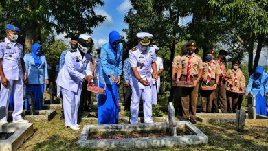 Photo of Jelang Peringatan HUT TNI AL ke 75, Lanal Cilacap Gelar Ziarah