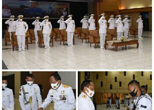 Photo of Pejabat Utama dan Prajurit Kodiklatal Ikuti Upacara HUT TNI Angkatan Laut ke-75 Secara Virtual