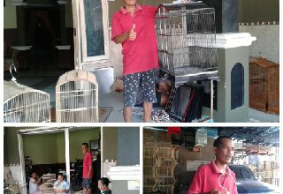 Photo of Ditengah Pandemi Covid-19, Tidak Membutpat Surut Pembuat Sangkar Burung Dusun Karangasem, Desa Karangsemanding