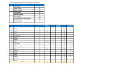 Photo of Laporan Up Date Data Kasus Covid-19 dan Sebarannya di Kabupaten Gresik