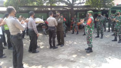 Photo of Jajaran Muspika Wringinanom Merayakan HUT TNI KE 75 Di Makoramil 0817/02 Wringinanom