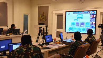 Photo of Akademi Angkatan Laut Ikuti Desk Evaluation pembangunan Zona Integritas 2020 dari KEMENPAN RB