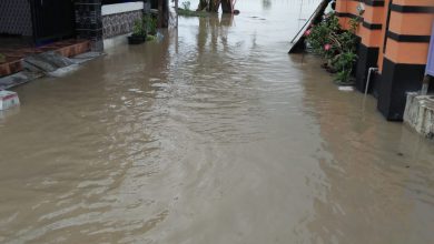 Photo of Luberan Sungai Kalilamong, Banjir dan Genangi 8 desa Berada Di Kecamatan Benjeng