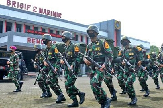 Photo of 25 Taruna AAL Korps Marinir Ikuti Latihan Praktek Pasukan di Sarang Petarung