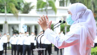 Photo of Gelar Apel Perdana Bersama CPNS Baru, Gubernur Khofifah Tekankan Pentingnya Inovasi Dan Produktifitas