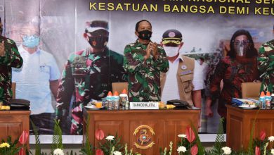 Photo of Komandan Kodiklatal Hadiri Rapim TNI Tahun 2021