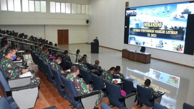 Photo of Prajurit TNI AL Ikuti Latsunaslat TA 2021 di Kodiklatal