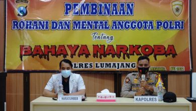 Photo of Cegah Penyalahgunaan, Polres Lumajang Gelar Pembinaan Mental Anggota Terkait Bahaya Narkoba