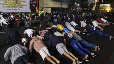 Photo of 18 Sepeda Motor Terjaring Razia Petugas Gabungan Kompi Siaga KRYD