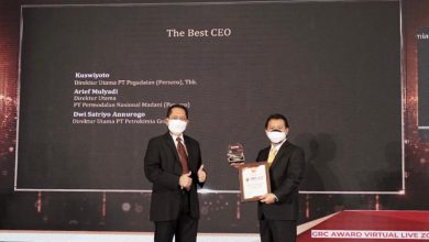 Photo of Optimalkan Implementasi  GCG, Dwi Satriyo Annugoro Dinobatkan Sebagai  “THE BEST CEO”