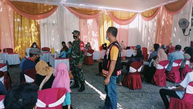 Photo of Tiga Pilar Kecamatan Menganti Mengamankan Dan Monitoring Kegiatan Vaksinasi Di Edu wisata Lontar Sewu