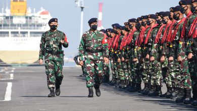 Photo of Siswa TNI AL Pusdikpel Kodiklatal Laksanakan Lattek Wira Jala Yudha XIII/2021