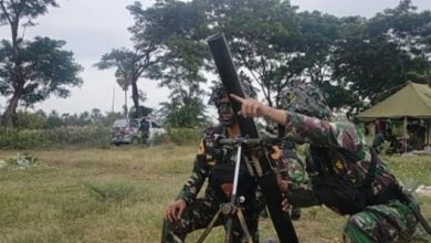 Photo of Di Puslatpurmar, Taruna AAL Korps Marinir Praktek Menembak Mortir 60 dan 81