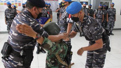 Photo of Siswa Pusdikpomal Kodiklat TNI AL Siap Latihan Praktek Widhayaka Pratama