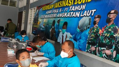 Photo of AAL Terus Lanjutkan Serbuan Vaksinasi Maritim TNI AL Untuk Anak 6-11 tahun