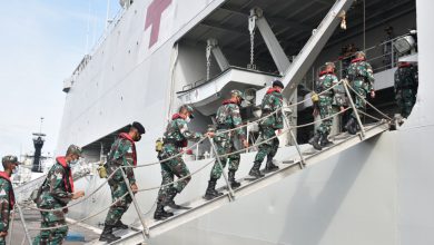 Photo of Ratusan Siswa Kodiklat TNI AL Lattek Wira Jala Yudha