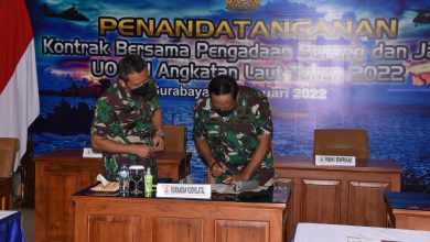 Photo of Kodiklat TNI AL Laksanakan Penandatangan Kontrak Bersama Secara Kolektif