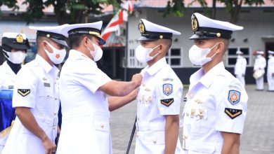 Photo of Kodikopsla Kodiklat TNI AL Luluskan Siswa Dikmaba Angkatan Ke-40 Gelombang 1