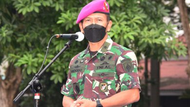 Photo of Prajurit dan PNS Kodiklat TNI AL Gelar Apel Gabungan Terakhir Bulan Januari 2022