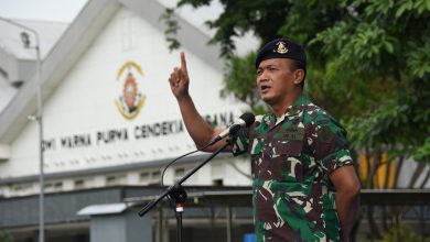 Photo of Prajurit dan PNS Kodiklat TNI AL Gelar Apel Gabungan Awal Bulan Februari 2022