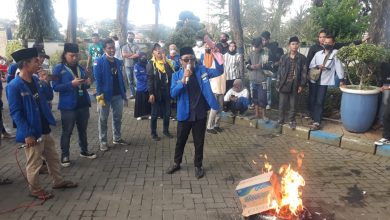 Photo of Demo Di Depan Pemkab,PC PMII Ungkap KPM Di Desa Anggersek Hanya Mendapatkan 50 Butir Telur