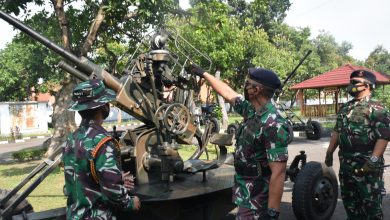 Photo of Jelang Lattek Menembak Meriam dan Demolisi Siswa Dikmata Angkatan XLI/I Kodiklatal Gelar Apel Kelengkapan