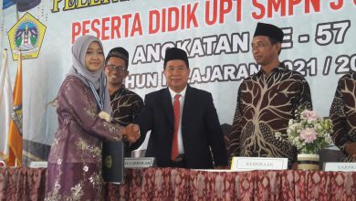 Photo of UPT SMP Negeri 5 Gresik Sukses Gelar Wisuda Angkatan ke- 57 Ajaran Tahun 2021-2022