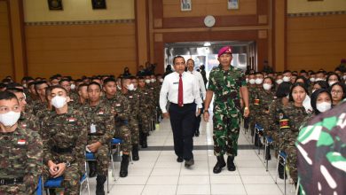 Photo of Kodiklatal Terima Kunjungan Siswa SMA Taruna Nusantara Angkatan Ke-31
