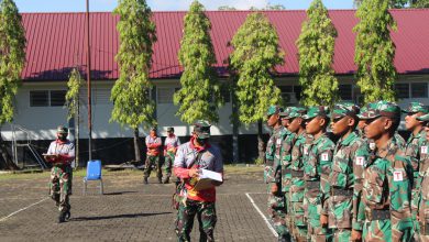 Photo of Bentuk Prajurit TNI AL Berkarakter, Satdik-2 Makassar Gelar Lomba PBB