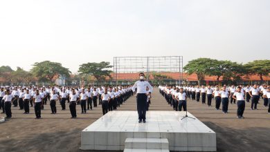Photo of Ratusan Prajurit Kodiklatal Olahraga Rutin
