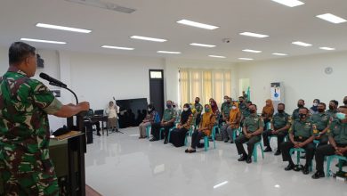 Photo of Kodim 0817/Gresik Selenggarakan kegiatan Binlogwil Semester II TA 2022, Guna Mewujudkan Keakuratan Data yang Mendukung pelaksanaan Tugas Pokok TNI