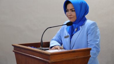 Photo of Ny. Etta Suhartono Pimpin Pengangkatan Ketua Cabang 6 Gabungan Jalasenastri Kodiklatal dan Reorganisasi Pengurus