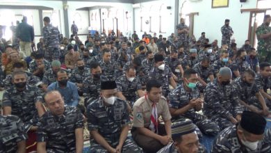 Photo of Sambut Hari Jadi Ke-77 TNI AL, Keluarga Besar Kodiklatal Gelar Doa Bersama