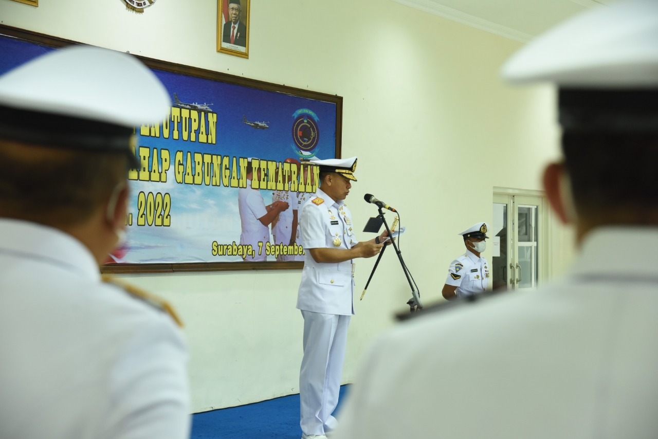 Komandan Kodikopsla Tutup Program Diksargol Tahap Kematraan Siswa ...