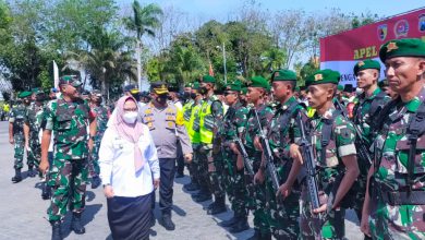 Photo of Apel Gelar Pasukan PAM VVIP Kesiapan Kunjungan Kerja Wapres Ri Di Gresik