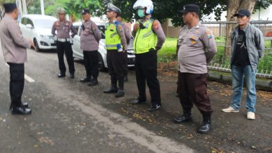 Photo of Apel PAM Drag Race Polsek Pakal Polrestabes Surabaya Di GBT ( Gelora Bung Tomo)