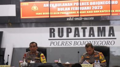 Photo of Antisipasi Luapan Air Bengawan Solo, Kapolres Bojonegoro Perintahkan Anggota Siaga