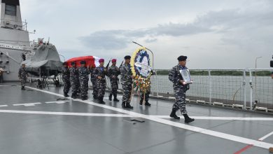 Photo of TNI AL Gandeng Kogartap III Surabaya, Berikan Pelatihan Tradisi Upacara Pemakaman Militer