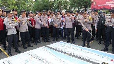 Photo of Jaga Malam Takbiran Dan Antisipasi Gangguan Kamtibmas,Polres Sampang Kerahkan 354 Personil