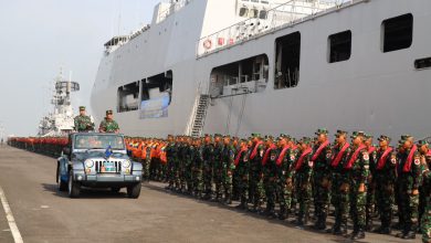 Photo of Ribuan Siswa Dikmaba dan Dikmata TNI AL Uji Kemahiran Berlayar Dalam Lattek Wira Jala Yudha XX Tahun 2023