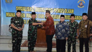 Photo of Kerja Sama Dengan BSI, Disbintal TNI AL Adakan Sosialisasi Digitalisasi Pengelolaan Manajemen Masjid