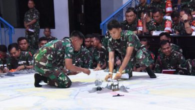 Photo of Dankodiklatal Tinjau Pelaksanaan TFG Jelang Manuver Lapangan Latihan Armada Jaya XLI TA 2023